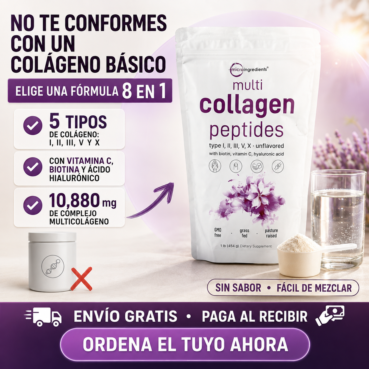 Multi-Colágeno 8 en 1 — ¡La fórmula completa que tu rutina necesita!